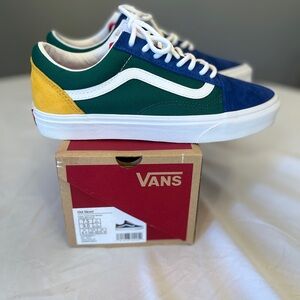 Vans Old Skool Colorblock Sneakers – Size 7.5 Women / 6 Men – NEW!